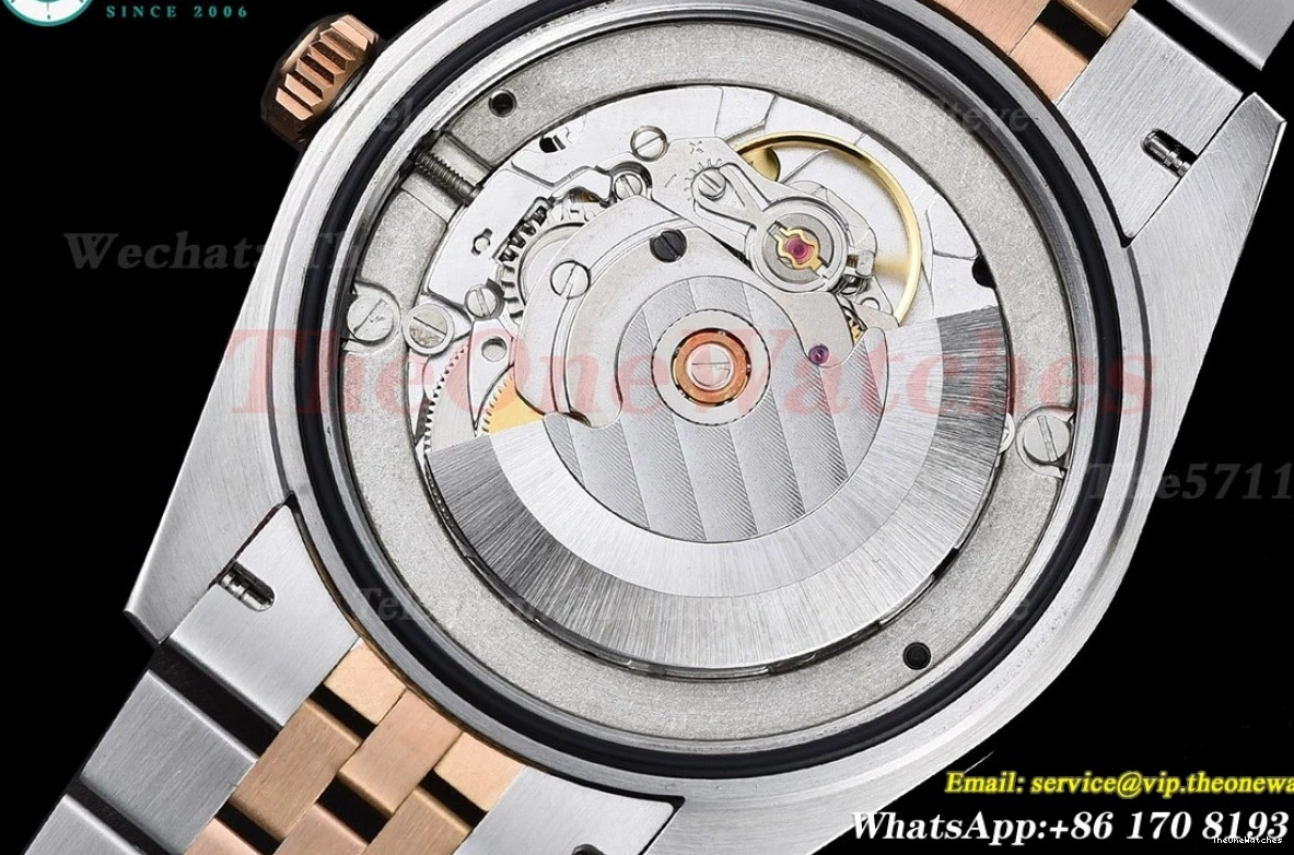 36mm White Rmn SS GMF A2824 RG 126231 Datejust 0502